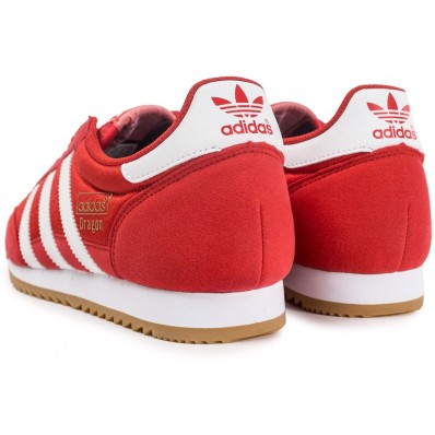 adidas dragon homme rouge