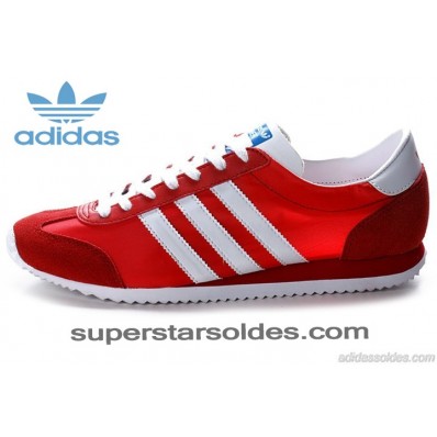 adidas hommes chaussures rouge