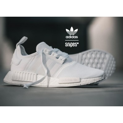adidas nmd r1 femme blanche et rose