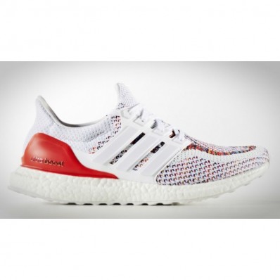 adidas ultra boost blanche et rouge