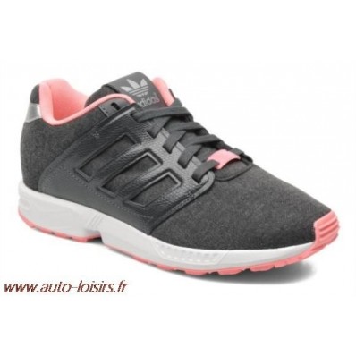 adidas zx flux femme grise et rose