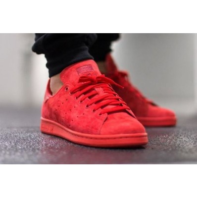 basket adidas stan smith homme rouge