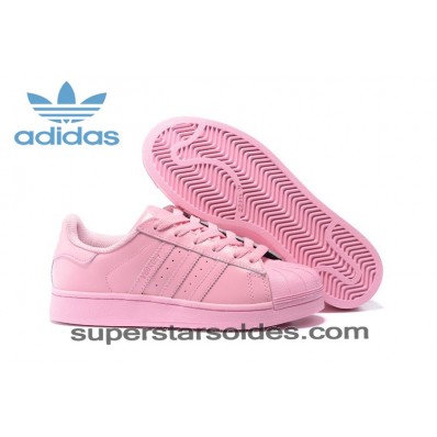 chaussure adidas superstar rose