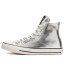 Converse Chuck Taylor All Star Shiny Metal High Top Argent 564869C FR